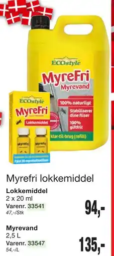 Harald Nyborg Myrefri lokkemiddel tilbud