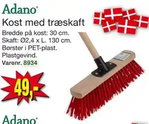 Harald Nyborg Kost med træskaft tilbud