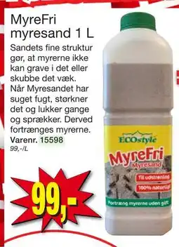 Harald Nyborg MyreFri myresand 1 L tilbud