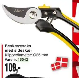 Harald Nyborg Beskæresaks med sideskær tilbud