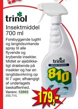 Harald Nyborg Insektmiddel 700 ml tilbud