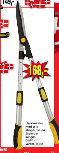 Harald Nyborg Hækkesaks med teleskopfunktion tilbud