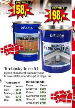 Harald Nyborg Træbeskyttelse 5 L tilbud