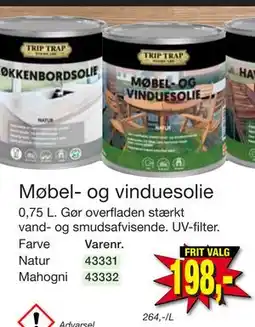 Harald Nyborg Møbel- og vinduesolie tilbud