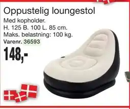 Harald Nyborg Oppustelig loungestol tilbud