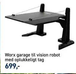 Johannes Fog Worx garage til vision robot med oplukkeligt tag tilbud