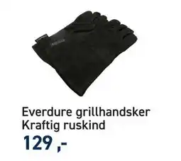 Johannes Fog Everdure grillhandsker Kraftig ruskind tilbud