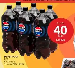 Nielsen's Discount PEPSI MAX tilbud