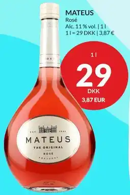 Nielsen's Discount MATEUS tilbud