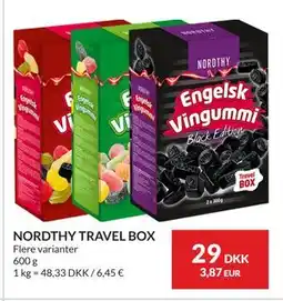 Nielsen's Discount NORDTHY TRAVEL BOX tilbud