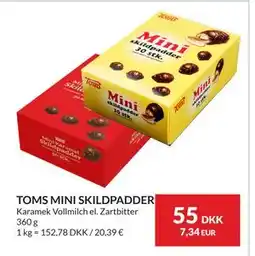 Nielsen's Discount TOMS MINI SKILDPADDER tilbud