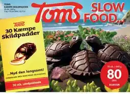 Nielsen's Discount TOMS KÆMPE SKILDPADDER tilbud