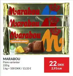 Nielsen's Discount MARABOU tilbud