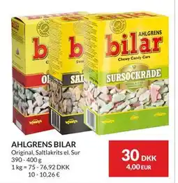 Nielsen's Discount AHLGRENS BILAR tilbud
