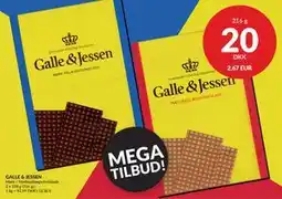 Nielsen's Discount GALLE & JESSEN tilbud
