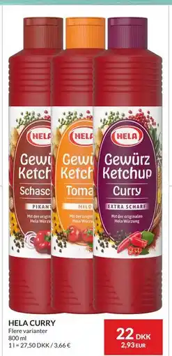 Nielsen's Discount HELA CURRY tilbud