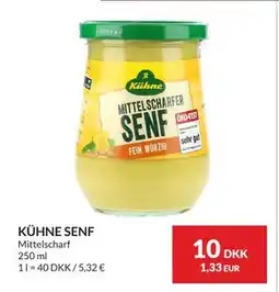 Nielsen's Discount KÜHNE SENF tilbud