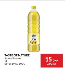 Nielsen's Discount TASTE OF NATURE tilbud