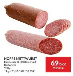 Nielsen's Discount HOPPE METTWURST tilbud