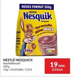 Nielsen's Discount NESTLÉ NESQUICK tilbud