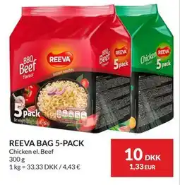 Nielsen's Discount REEVA BAG 5-PACK tilbud