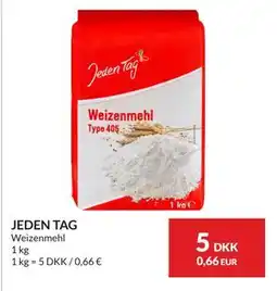 Nielsen's Discount JEDEN TAG Weizenmehl tilbud