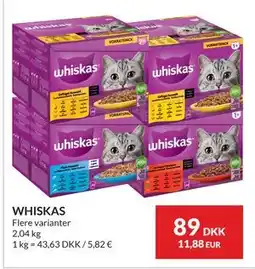 Nielsen's Discount WHISKAS tilbud