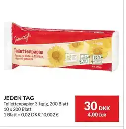 Nielsen's Discount JEDEN TAG tilbud