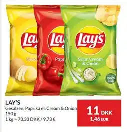 Nielsen's Discount LAY’S tilbud
