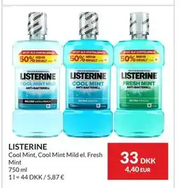 Nielsen's Discount LISTERINE tilbud