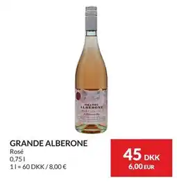 Nielsen's Discount GRANDE ALBERONE tilbud