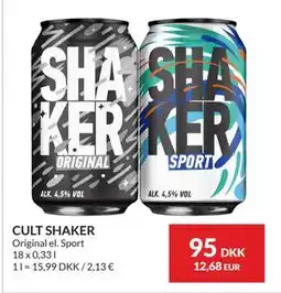 Nielsen's Discount CULT SHAKER tilbud