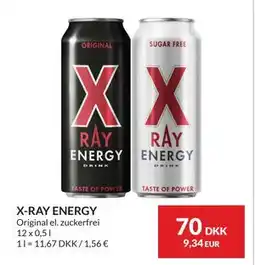 Nielsen's Discount X-RAY ENERGY tilbud