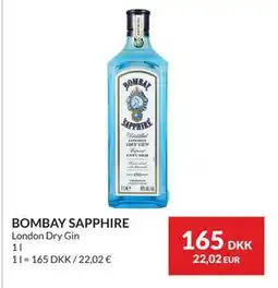 Nielsen's Discount BOMBAY SAPPHIRE tilbud