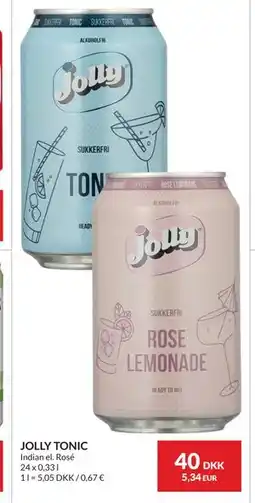 Nielsen's Discount JOLLY TONIC tilbud