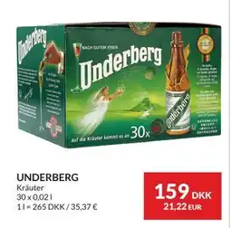 Nielsen's Discount UNDERBERG tilbud