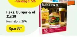 Føtex Burger & øl tilbud