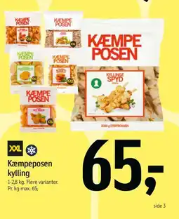 Føtex Kæmpeposen kylling tilbud