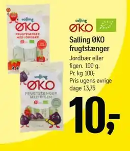 Føtex Salling OKO frugtstænger tilbud
