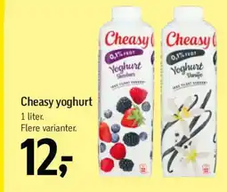 Føtex Cheasy yoghurt tilbud