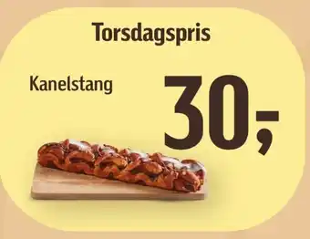 Føtex Torsdagspris Kanelstang tilbud