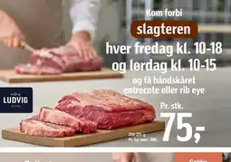 Føtex Kom forbi slagteren hver fredag kl. 10-18 tilbud