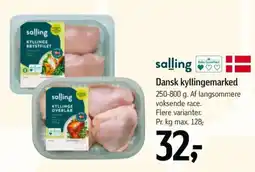 Føtex Salling dansk kyllingemarked tilbud