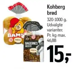 Føtex Kohberg brød tilbud