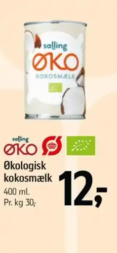 Føtex Økologisk kokosmælk tilbud