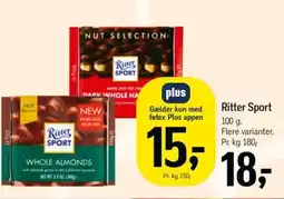 Føtex Ritter Sport tilbud