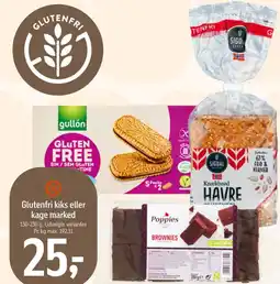 Glutenfri kiks eller kage marked