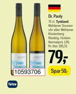 Føtex Dr. Pauly tilbud