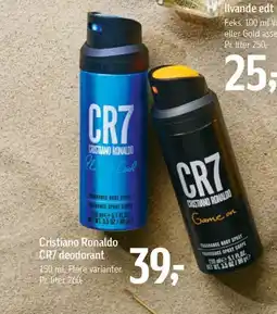Føtex Cristiano Ronaldo CR7 deodorant tilbud