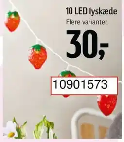 Føtex 10 LED lyskæde tilbud